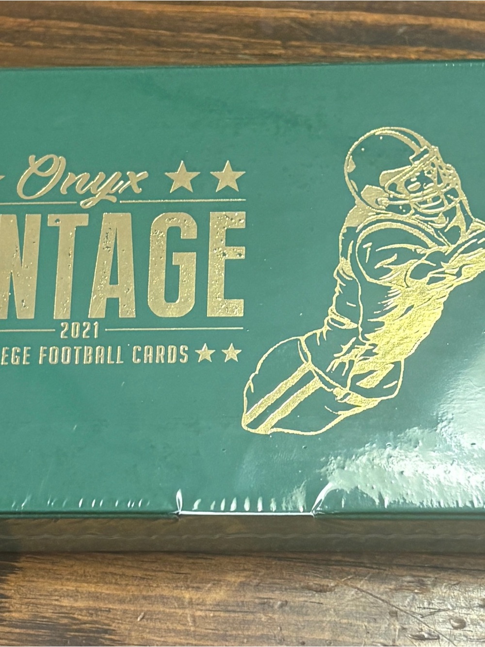 2021 Onyx Vintage College Football box unopened 2 autos per box